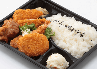 お得なお弁当　ミックスフライ弁当