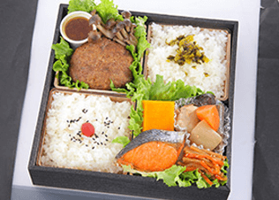 高級ハンバーグ弁当(4マス)