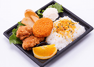 子供用弁当　唐揚げ